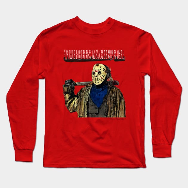Voorhees machete co. brand for halloween Long Sleeve T-Shirt by Producer